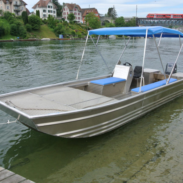 Steinhuber Boot Aluminium mit Dach